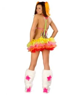 JValentine Neon Cosmos Halter Romper