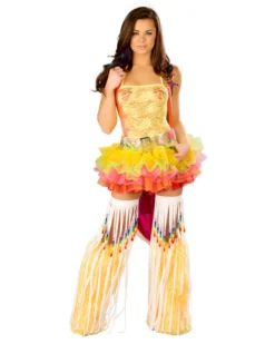 JValentine ACCESORIES Clear Glitter Belt 6 JValentine ACCESORIES Clear Glitter Belt