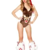 JValentine Cute Rudolph Christmas Romper