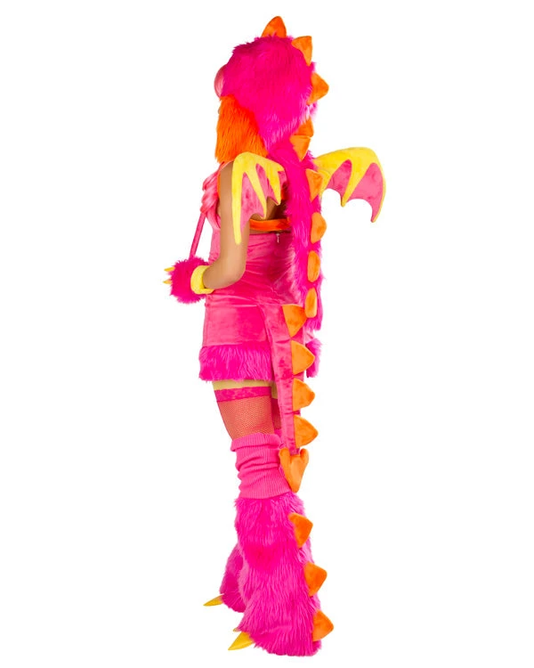 JValentine Pink Dragon Deluxe Hood With Spikes 7 JValentine Pink Dragon Deluxe Hood With Spikes