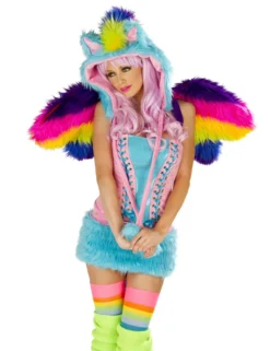 JValentine Rainbow Pony Costume COSTUMES