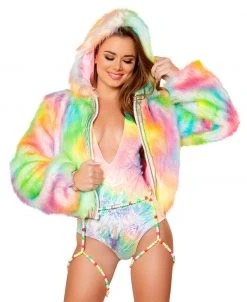 JValentine Pastel Tie Dye Romper