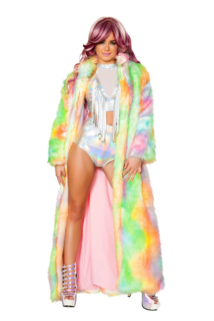 JValentine Rainbow Sherbet Light-Up Full Length Coat CLOTHING 4 JValentine Rainbow Sherbet Light-Up Full Length Coat CLOTHING