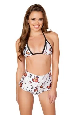 JValentine CLOTHING Guitars High-Waist Short