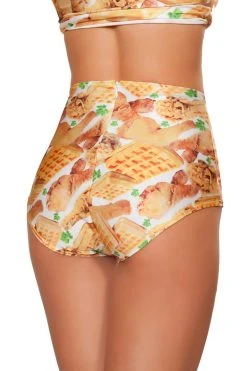 JValentine Tofu Chick'N And Waffles High-Waist Short CLOTHING