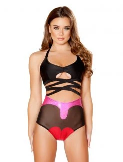 JValentine CLOTHING Loud Mouth High-Waist Short