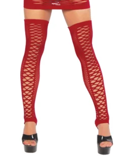 JValentine ACCESORIES Net Red Leggings