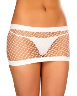 JValentine Net White Skirt CLOTHING