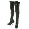Ellie Shoes 4.5 Concealed PlatformThigh High Boot