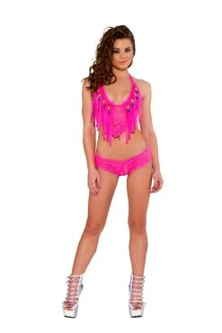 JValentine Festival Lace Booty Shorts CLOTHING