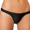 JValentine LINGERIE Black Bikini Thong